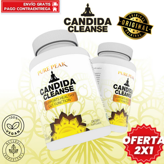 Super Oferta 2x1 CandidaClean Pro ¿Listo para dejar atrás la hinchazón y la fatiga?